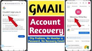 How to Recover gmail password without recovery email and phone number