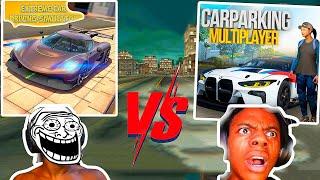 Extreme Car Driving Simulator Vs Car Parking Multiplayer ‍️