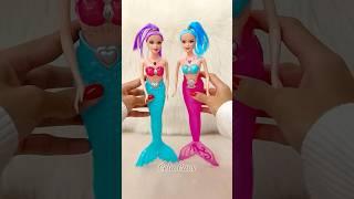 Cute Miniatures Disney Princess Mermaid! #elsa #nezha #shorts #satisfying #unboxing #ariel