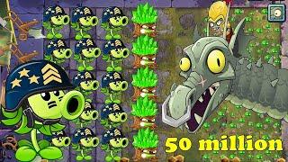 Plants vs. Zombies 2 Arena: Week 227, 50 million, Mega Gatling Pea Tournament