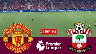 [LIVE] Manchester United vs Southampton Premier League 24/25 Full Match - Video Game Simulation