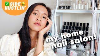 How I started my HOME NAIL SALON | Initial capital, Supplies, Nail Tech Business Starter Kit!