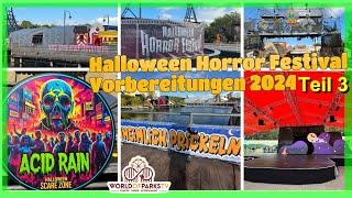 Movie Park Halloween 2024 (Vorbereitungen Teil 3) Halloween Horror Festival 2024 - Movie Park 2024