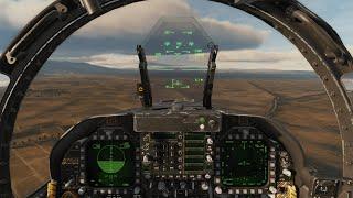 DCS World - My Attempt at Landing the F/A-18C Hornet