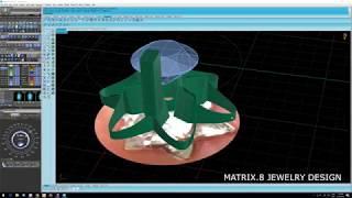 How to make 3D gemvision jewelry design matrix 8