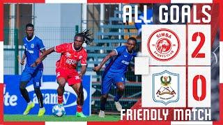 MAGOLI YOTE  SIMBA SC (2) VS JKT TANZANIA (0) | MECHI YA KIRAFIKI