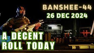 A Decent roll today - Banshee-44 Destiny 2 Gunsmith Official Weapon Inventory [Destiny 2]