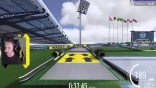 Quand CarlJr promet un WR en live ! Trackmania 2 Stadium