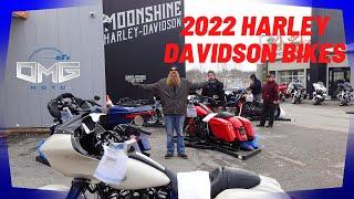 2022 Harley Davidsons , 2022 Road Glide, 2022 Street Glide, 2022 Limited, 2022 Iron 883