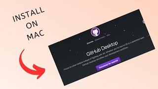 How to install Github on mac