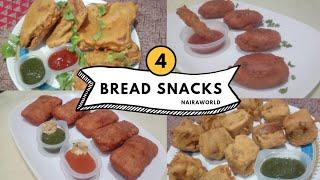 4  Quick Bread Snacks by NairaWorld | #snacks