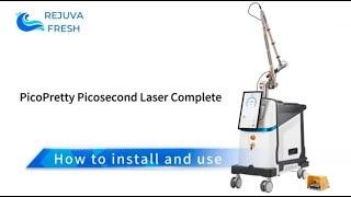 How to install and use:PicoPretty Picosecond Laser Complete