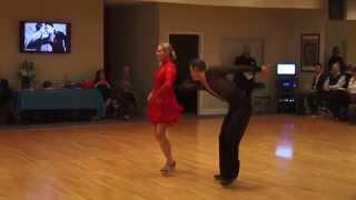 Jive Performance by Cheryl and Misha at Ultimate Ballroom (2014 March Madness Event)