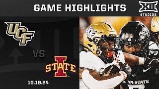 UCF vs. Iowa State Highlights | 2024 Big 12 Football