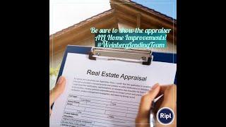 Appraisal Tips when Refinancing