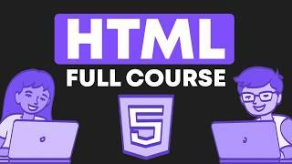 The Most Detailed HTML Full Course on YouTube! HTML Tutorial for Beginners + Notes + Summary Cards