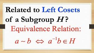 Properties of Cosets in Group Theory | Lagrange's Theorem and Corollaries