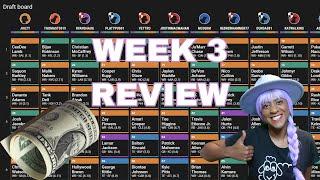 Best Ball Mania V Week 3 Review #underdogfantasy #bestballmania