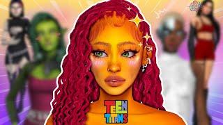 Creating Sims INSPIRED by Teen Titans CC LINKS + SIM DOWNLOAD