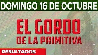 Resultado del sorteo El Gordo de la Primitiva del Domingo 16 de Octubre del 2022.