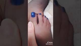 #nylonfeet #stockings #things #SOCKS #bluenails