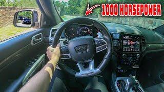 FASTEST TRACKHAWK IN THE WORLD POV DRIVE!