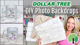 TAKE BETTER PICTURES OF YOUR PRODUCTS by making your own photo backdrops for CHEAP! Dollar Tree DIY