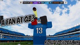 I had a fan at QB and he was BEAMING. | Road To Global WR