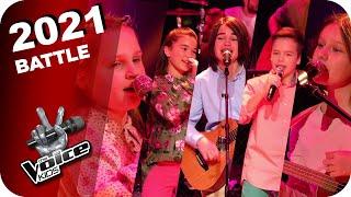 McFerrin - Don't worry be happy (Isabella/Katarina/Veronika&Moritz&Xaver) | The Voice Kids | Battles