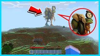 MIPAN & ZUZUZU LIHAT PENAMPAKAN BRAINROT ANOMALI TERKUTUK DI GUNUNG MINECRAFT SURVIVAL! SEREM BANGET