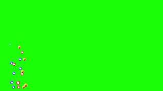 Facebook Like,Heart,Wow Emoji Green Screen 4k