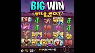 WILD WEST GOLD SLOT  FINALLY PAID MEGA BIG WIN  €100 MAX BET BONUS‼️ #shorts