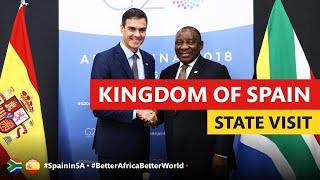 President Ramaphosa hosts President Sanchez of Spain