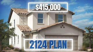 $415,000 | 2124 Sq Ft | Landings at Saguaro North by KB Homes | New SW Las Vegas Home