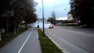 My Opel Kadett C burnout