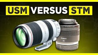 Canon STM vs USM Lenses - Focusing Motor Mechanisms Explained!