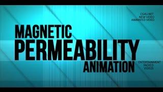 Magnetic permeability Animation