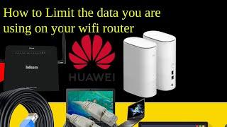 How to Limit the data you are using on your Wi-Fi router