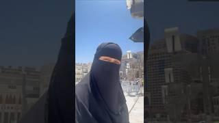 sana khan at Makkah day time