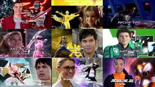 All Power Rangers Opening Song Finale HD (MMPR - Cosmic Fury)