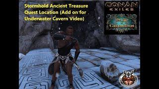 Conan Exiles Age of Calamitous: Stormhold Ancient Treasure Location ( Underwater Cavern)