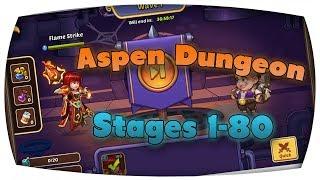 Idle Heroes ► Aspen Dungeon 1-80