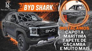 BYD SHARK 2025 We install a tonneau cover, a cargo bed mat and much more!