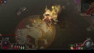 POE Boss Fight : High Templar Avarius/ Innocence, god emperor of eternity (ACT 5)