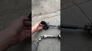 Toyota Highlander 1 поколение установка рулевого вала от Harriera 2 поколение.