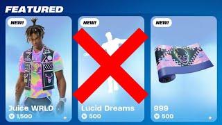 Where is the LUCID DREAMS Juice WRLD Emote? (REMOVED)