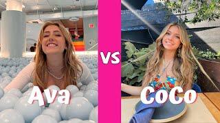 Coco Quinn Vs Ava Kolker  TikTok Dances Compilation