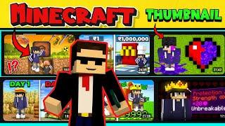 How to make Minecraft thumbnails || Minecraft thumbnail tutorial