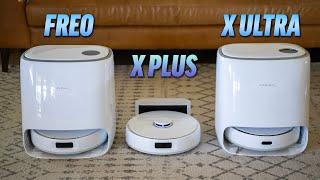 Narwal Freo vs X Plus vs X Ultra - Best Robo Vac/Mop in 2024!