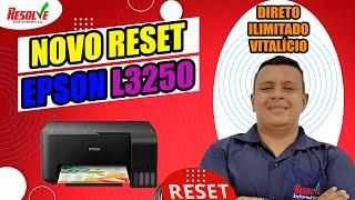  LANÇAMENTO Reset Epson L3250 L3210 L1250 Direto, ilimitado e Vitalício. Fácil de usar. Almofada.